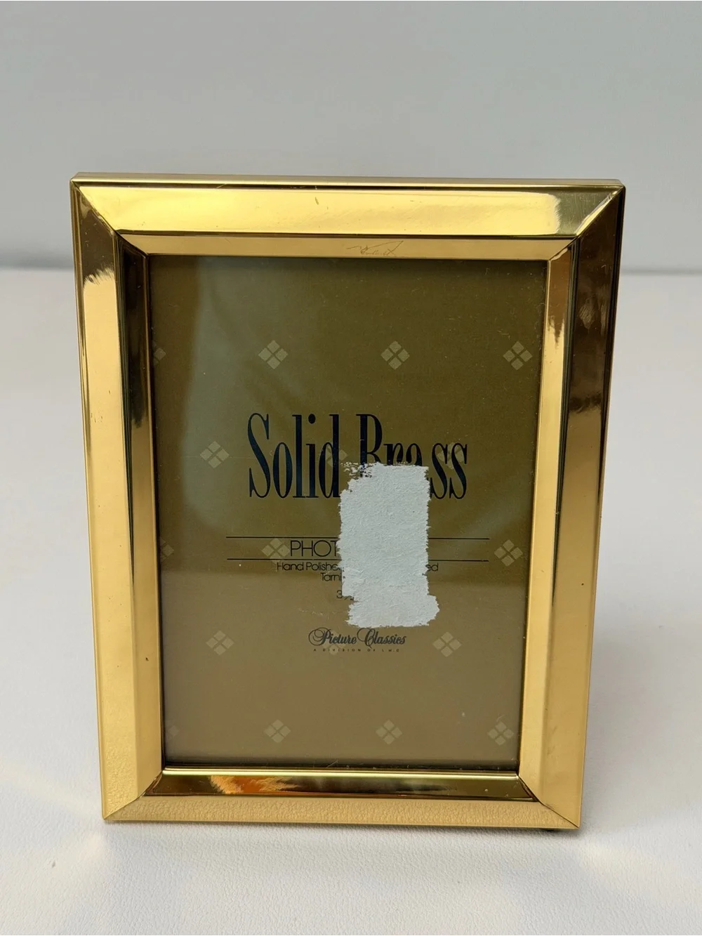 Vintage Solid Brass 3.5